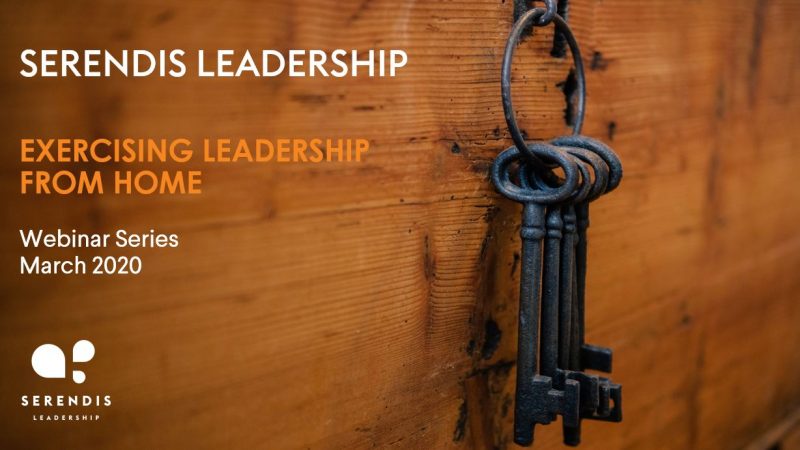 Exercising Leadership from Home 1: Webinar Series
