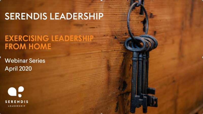 Exercising Leadership From Home 2: Building Resilience